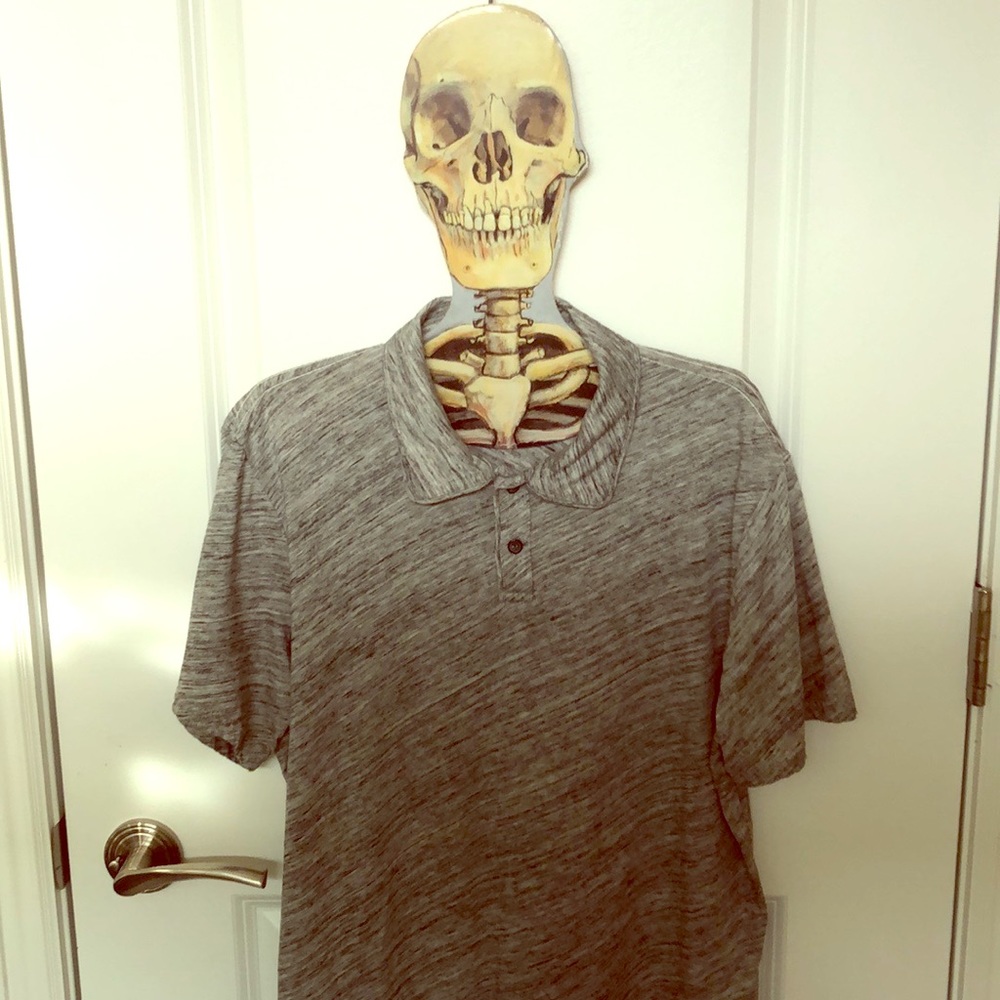 Michael Stars Men’s S Gray Polo Shirt
